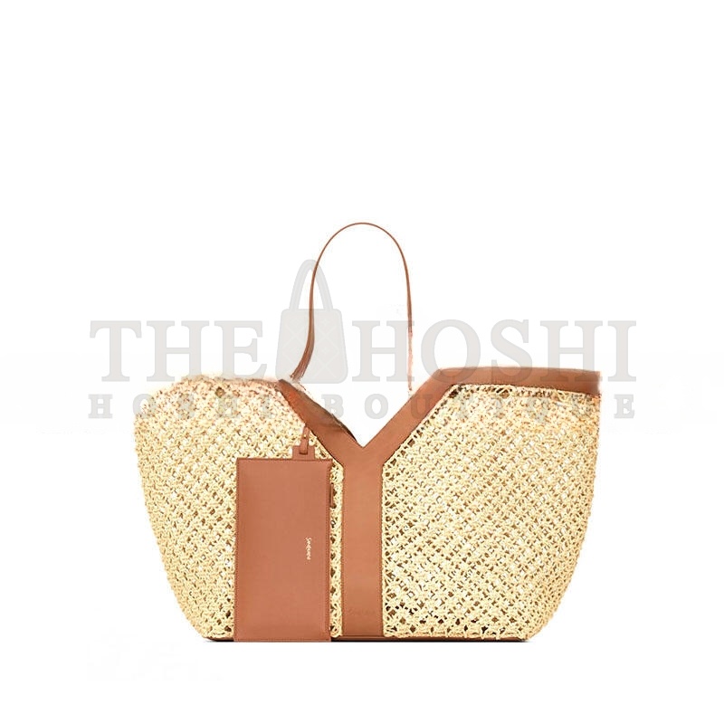 Y51 BEIGE RAFFIA Y TOTE BAG 828957GAAFI2791 (37*32*22cm) Master Quality